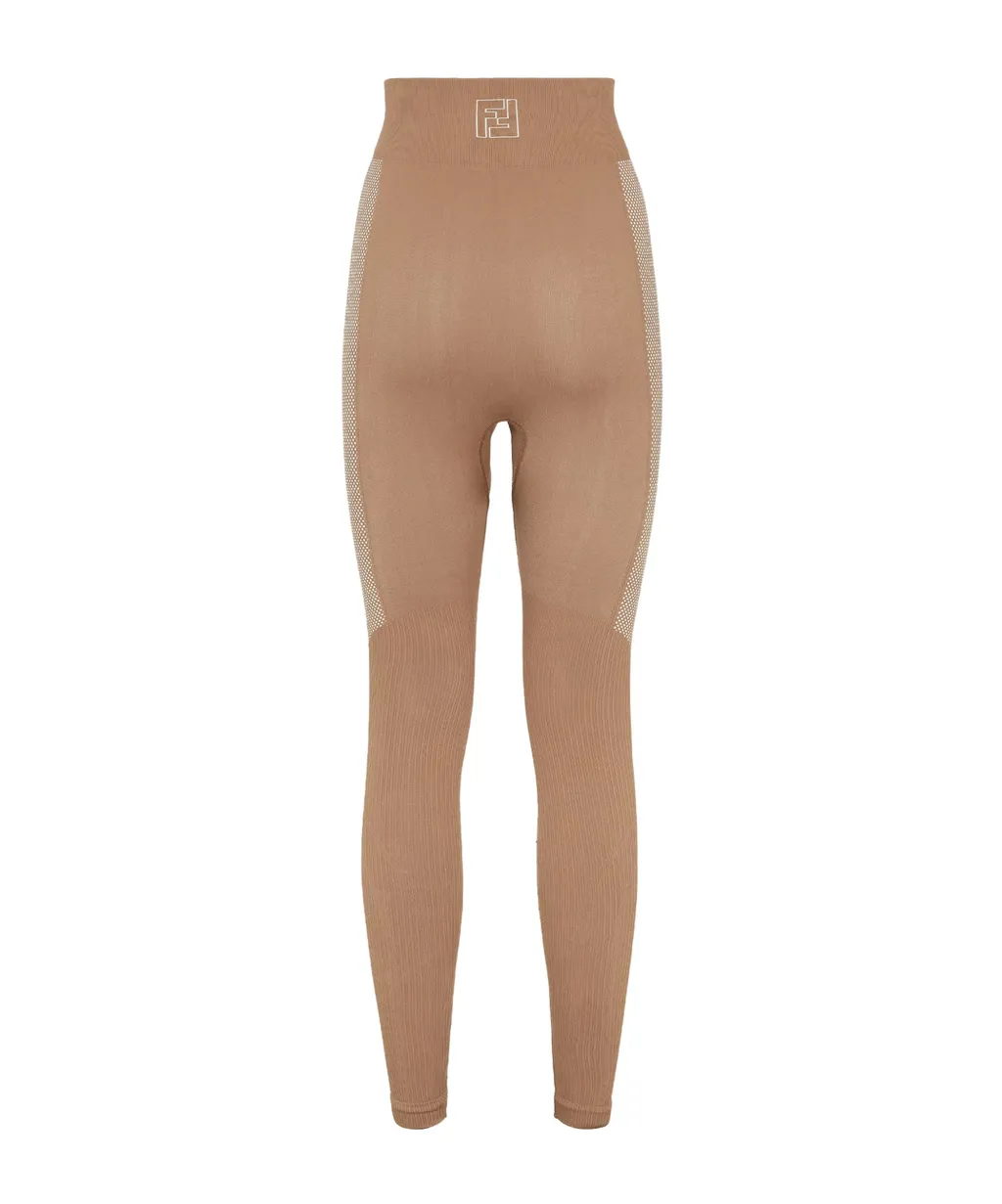 Logo Detailed High-Waisted Leggings