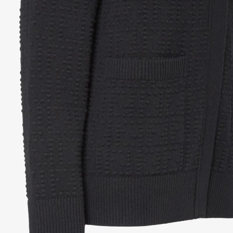 Long-Sleeved V-Neck Cardigan