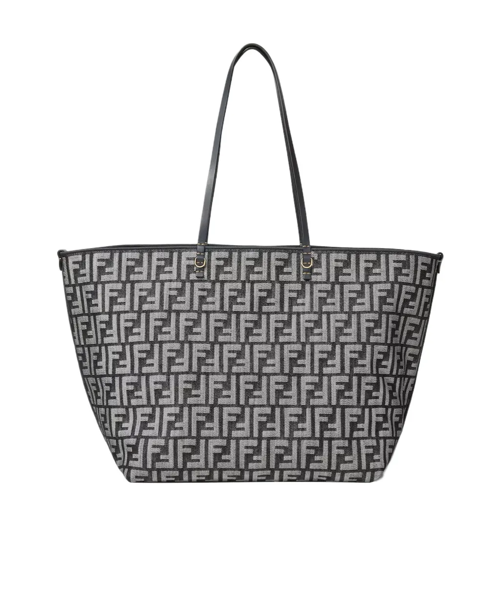 Large Roll Ff-Jacquard Tote Bag