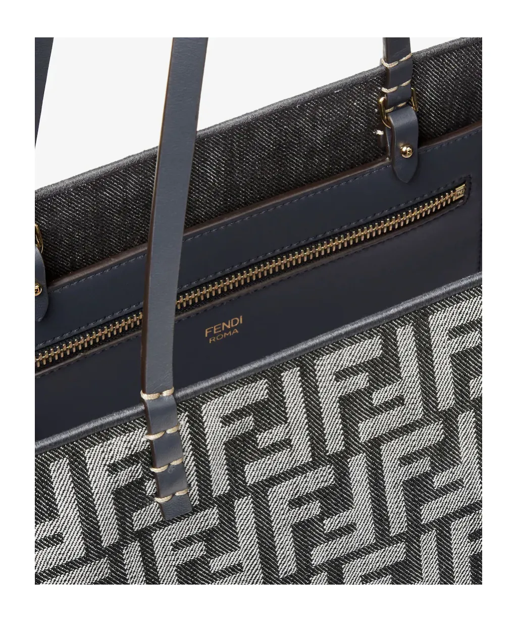 Large Roll Ff-Jacquard Tote Bag