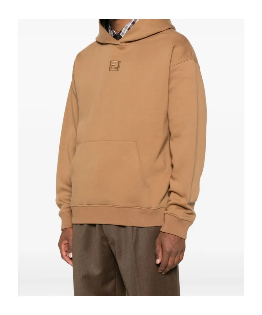 Ff Embroidered Long Sleeved Hoodie