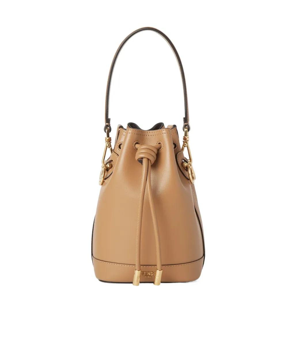 Mon Tresor Drawstring Mini Bucket Bag