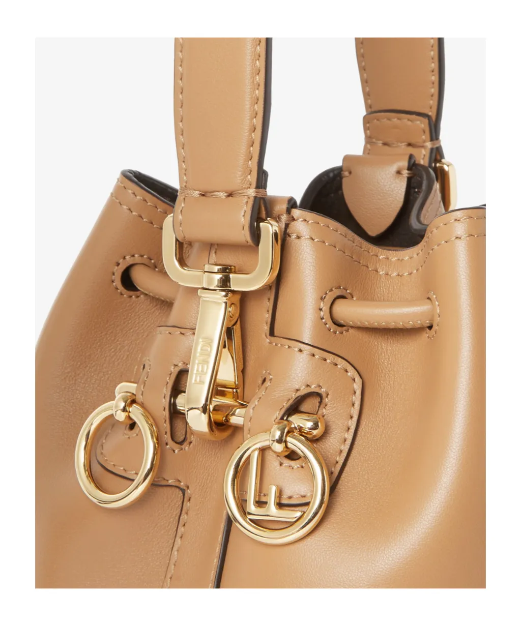 Mon Tresor Drawstring Mini Bucket Bag