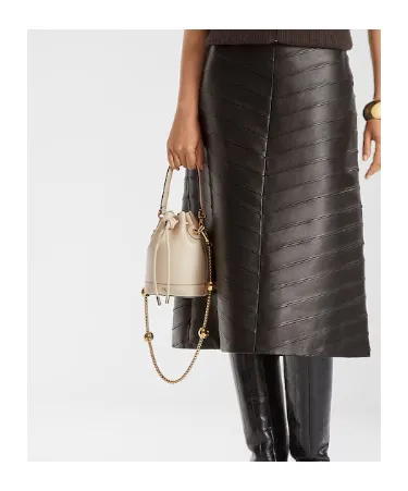 Mon Tresor Drawstring Mini Bucket Bag