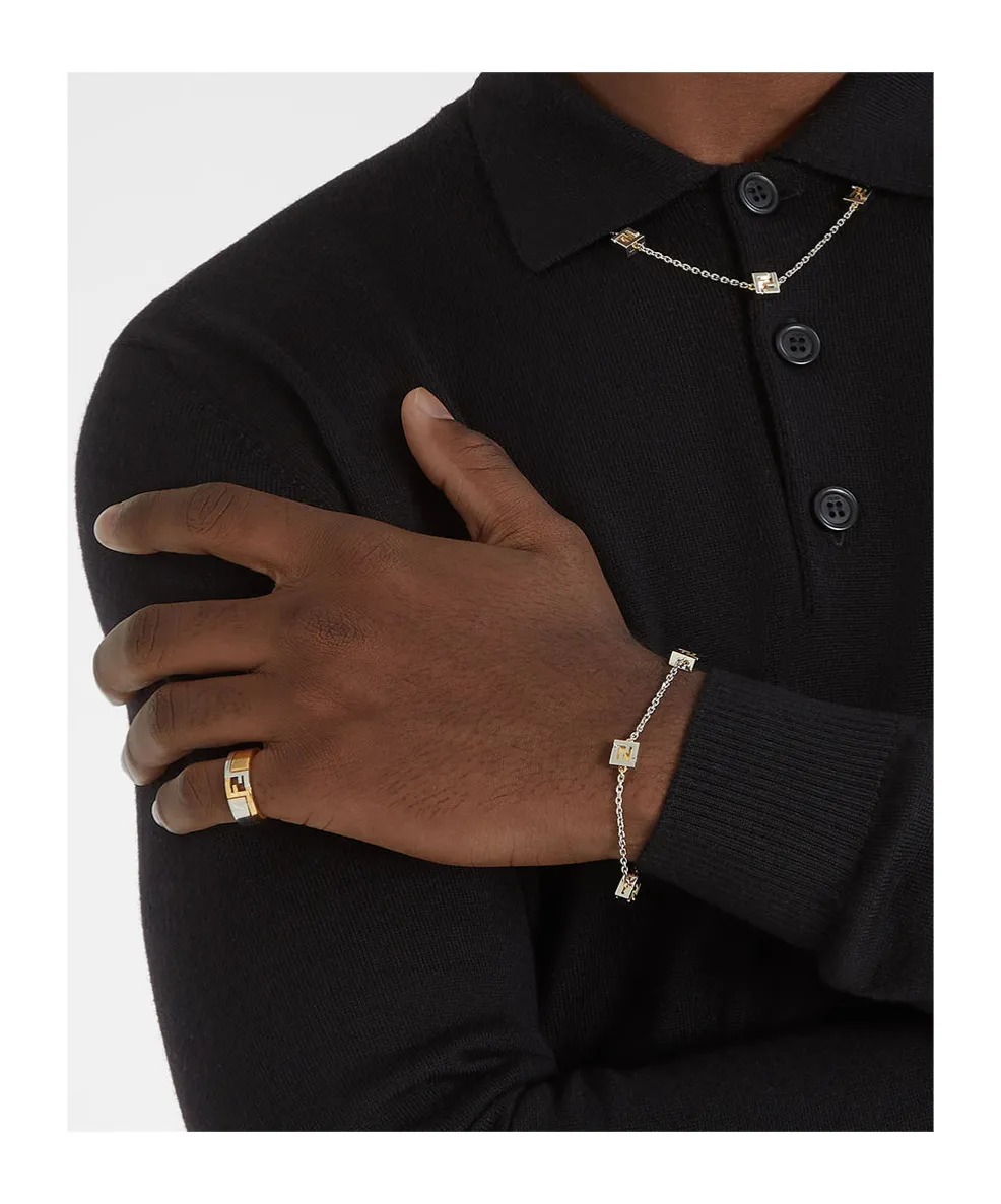 Silver- And Gold-Colored Bracelet