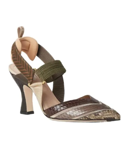 Colibrì Pointed-Toe Slingback Pumps