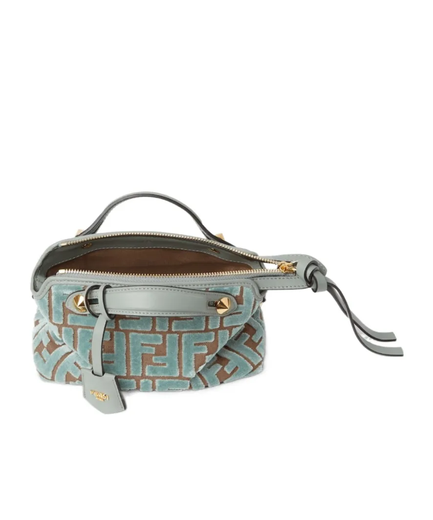 Ff Jacquard Velvet Mini-Bag