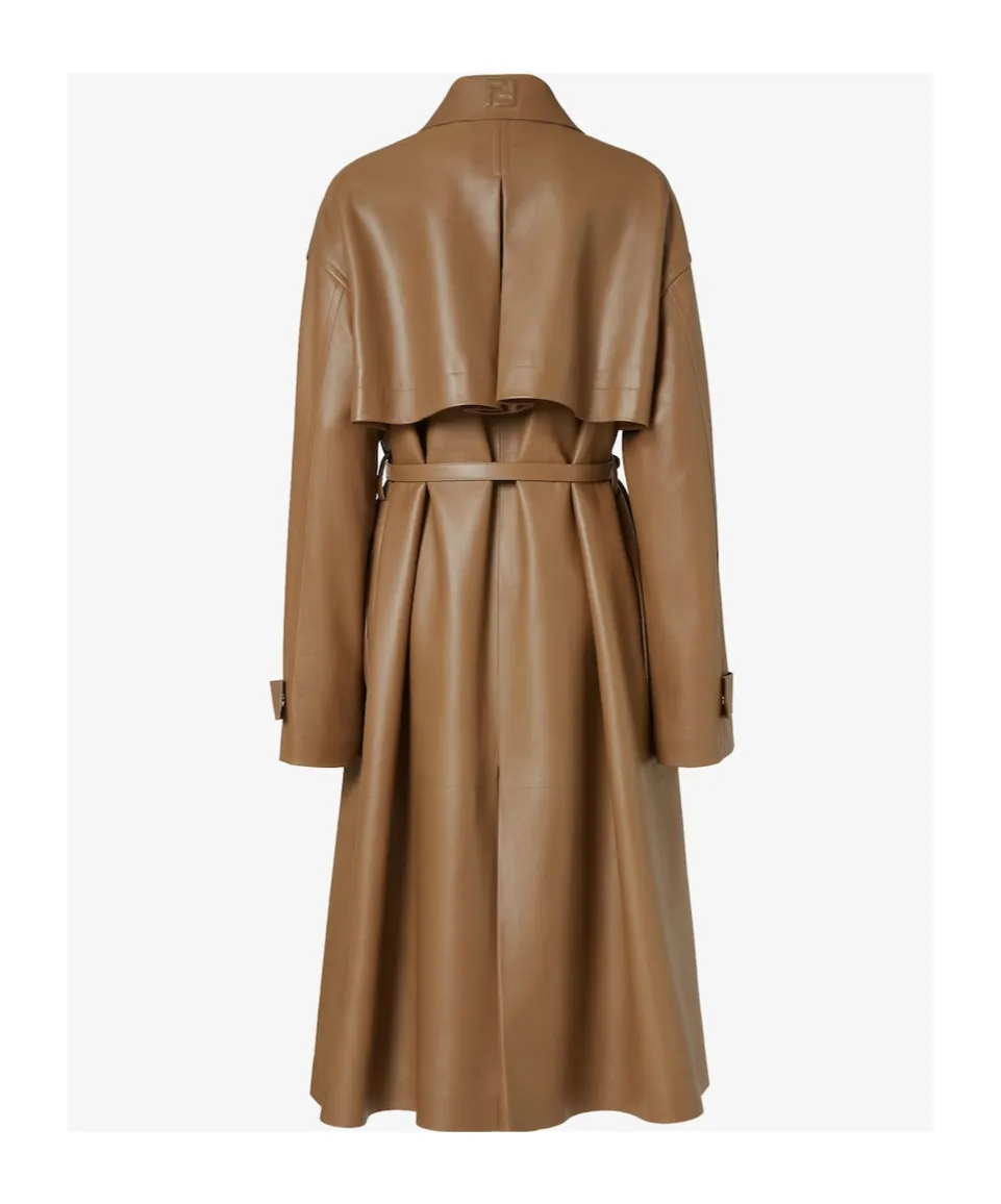 Belted Midi Trench Coat