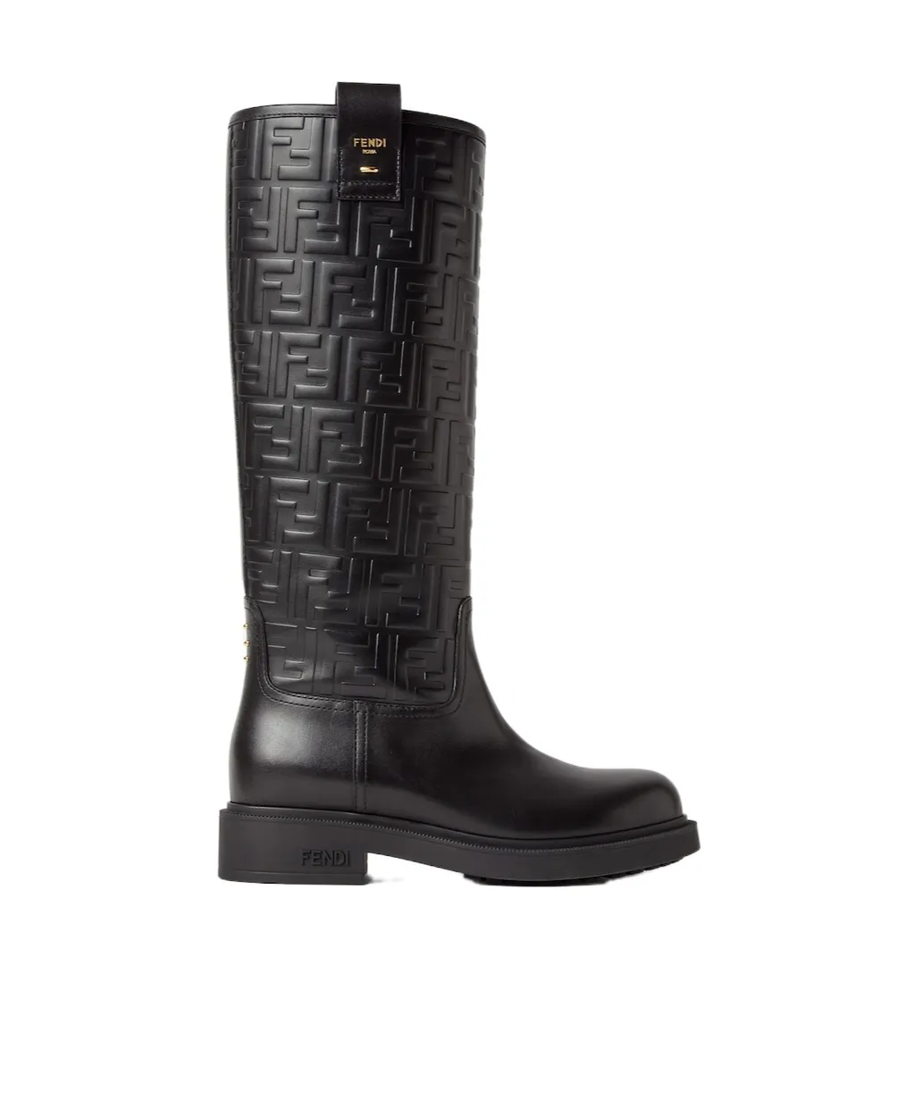 Filo Ff Embossed Boots