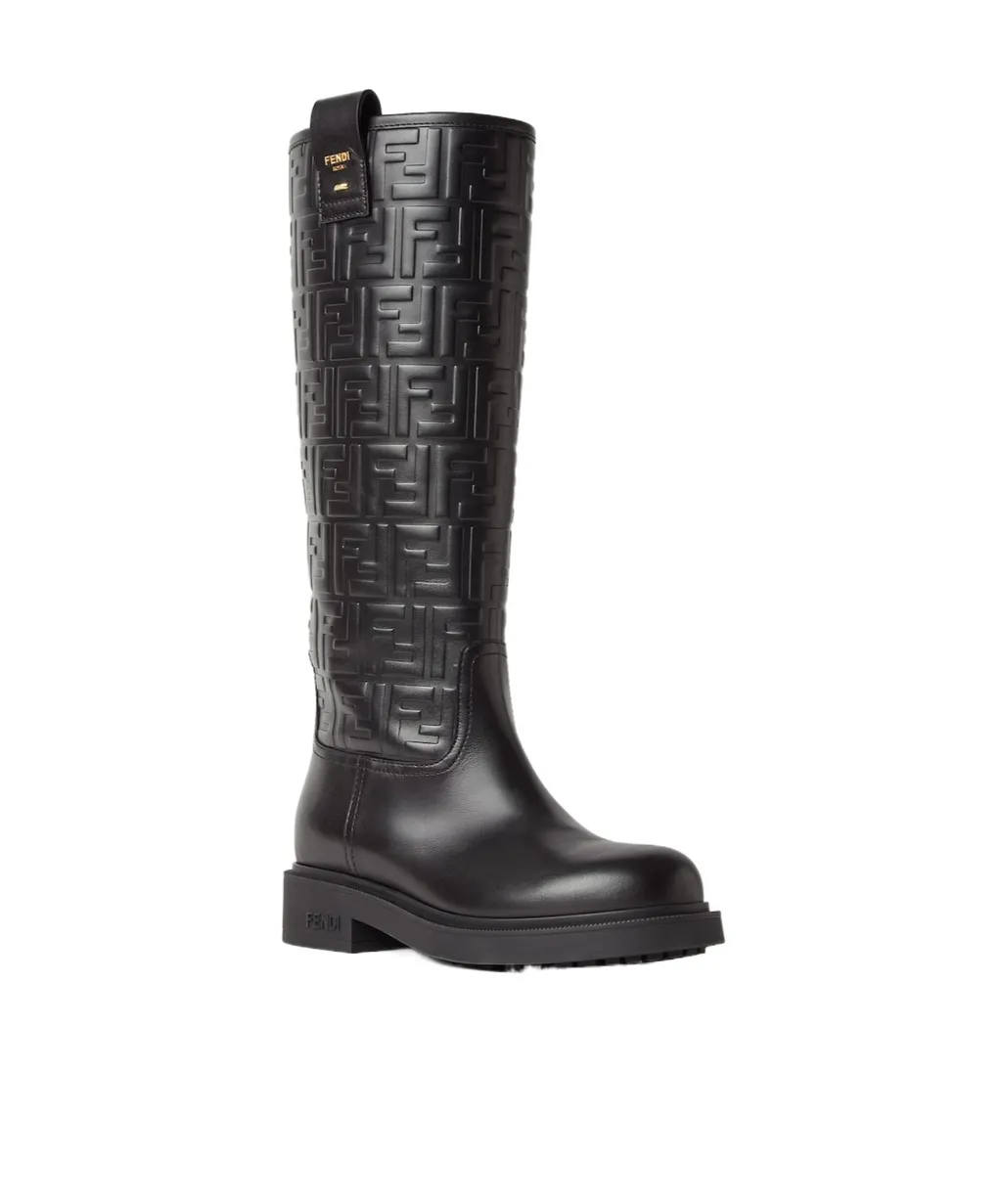 Filo Ff Embossed Boots