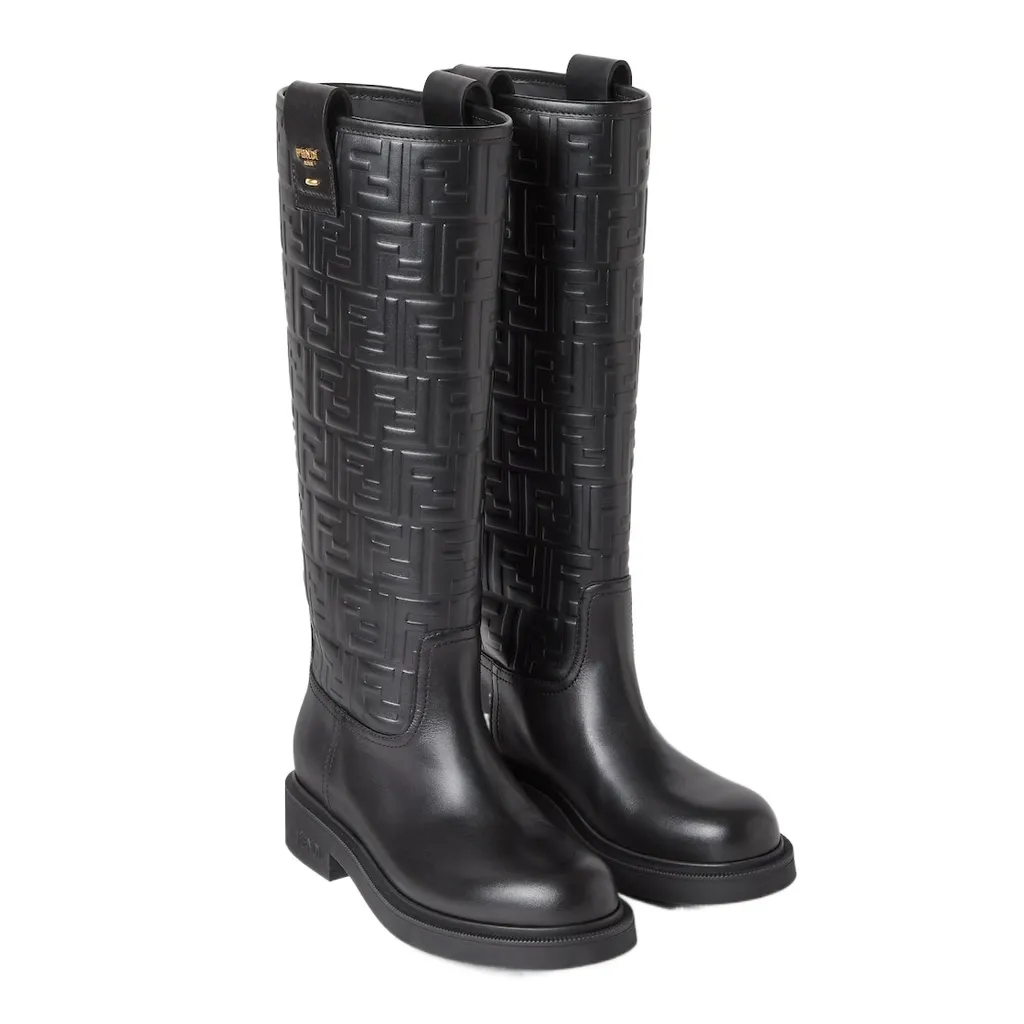 Filo Ff Embossed Boots