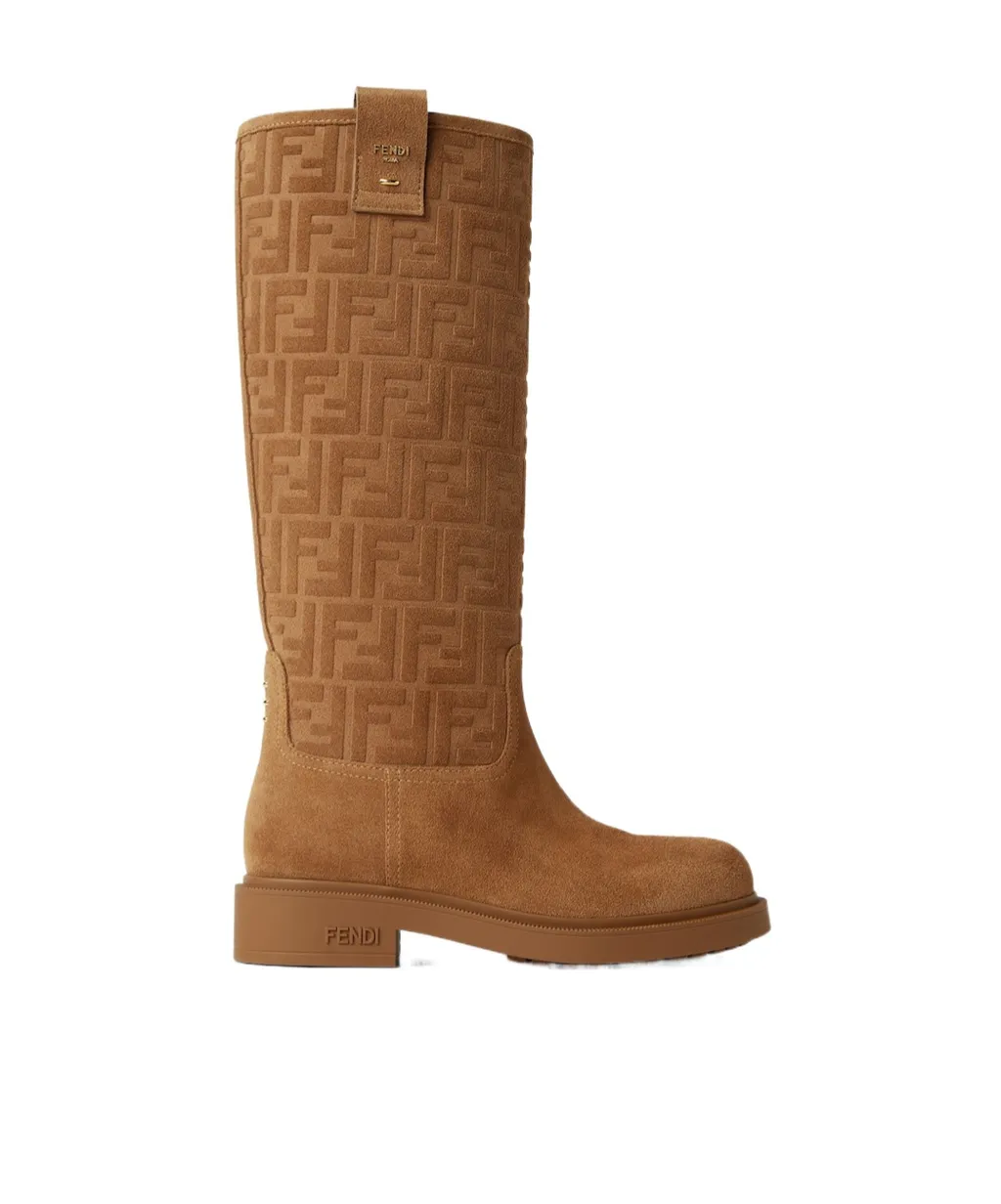 Filo Ff Motif Boots