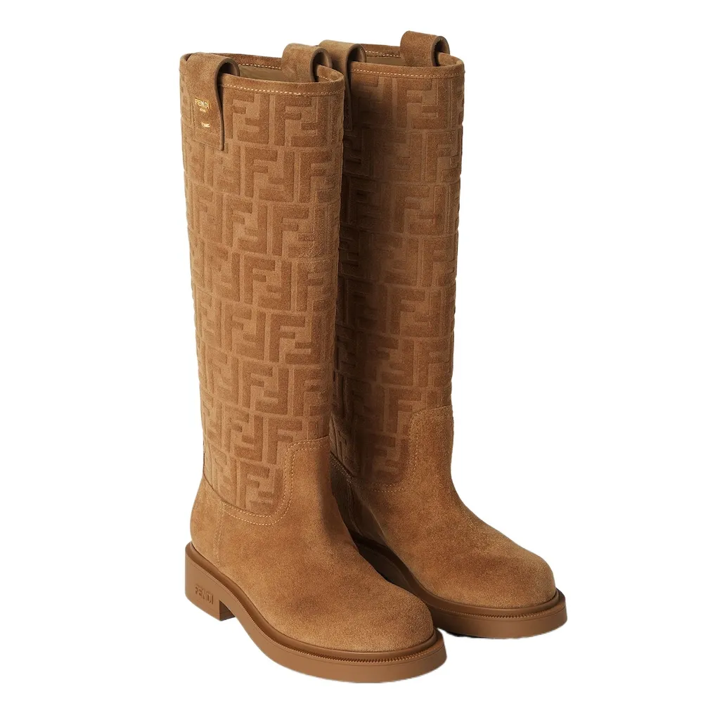 Filo Ff Motif Boots