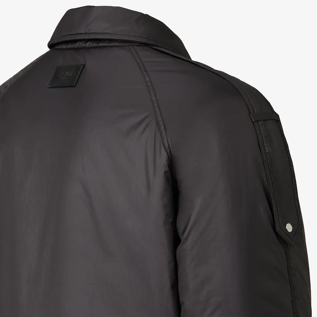 Black Gabardine Jacket