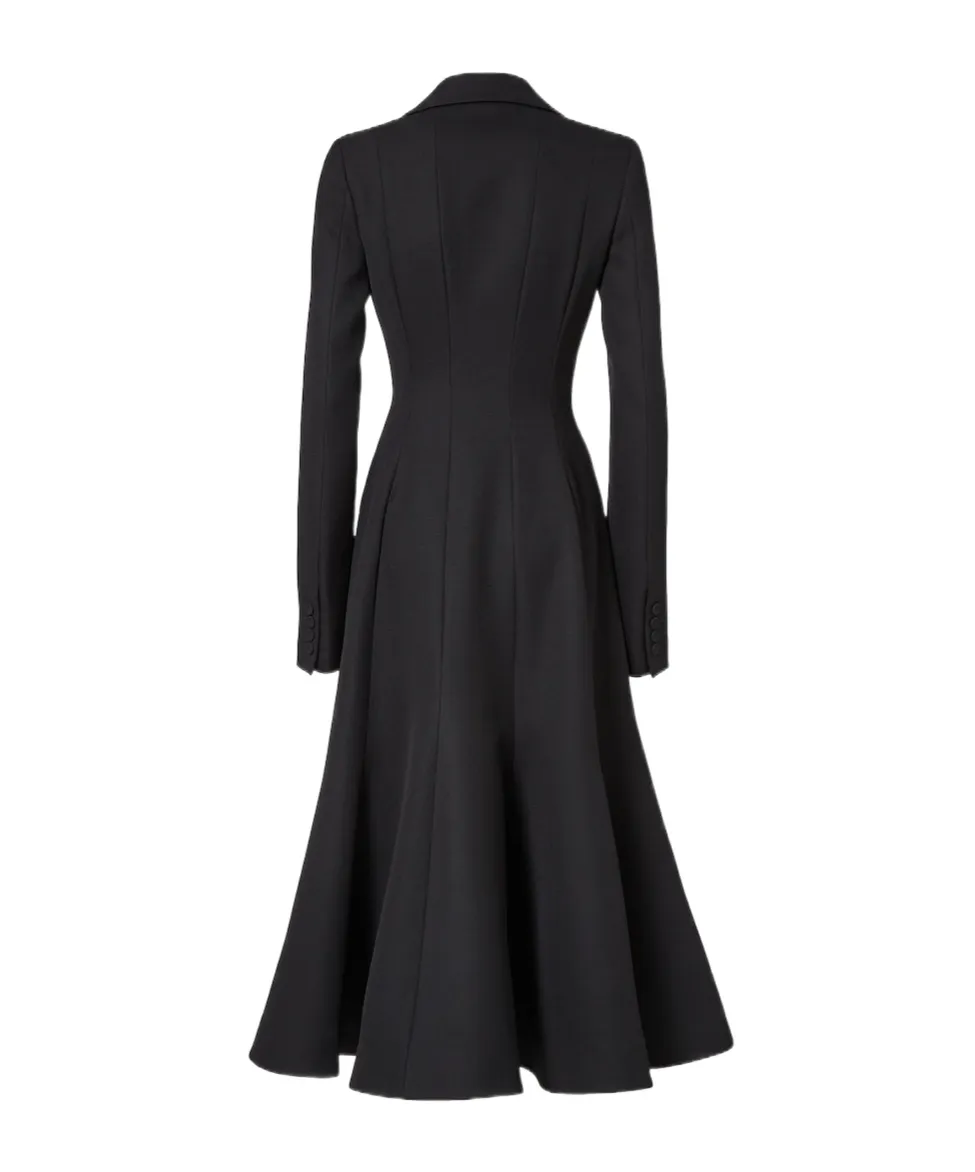 Peplum Detail Fitted Waist Coat
