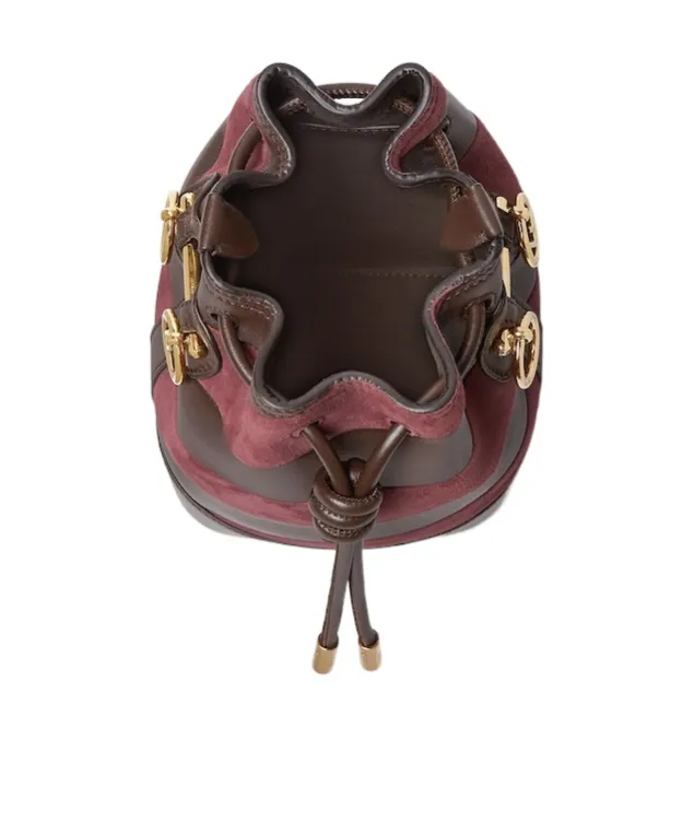 Mon Tresor Mini Drawstring Bucket Bag
