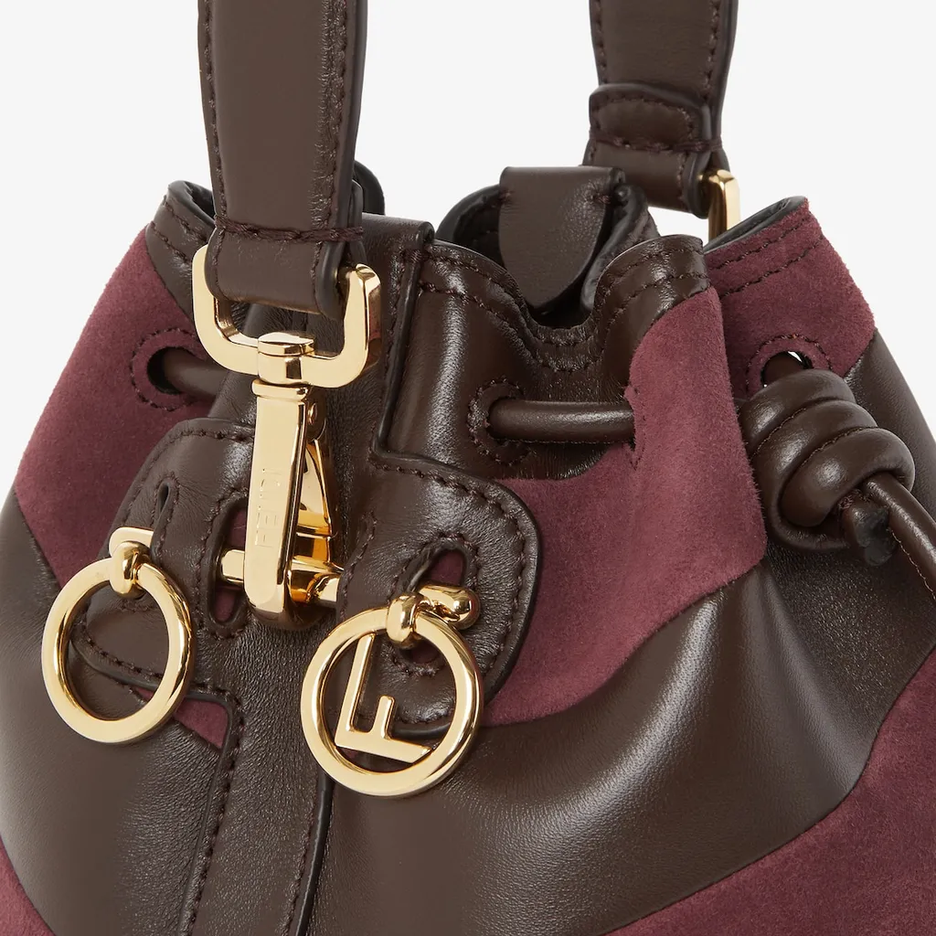 Mon Tresor Mini Drawstring Bucket Bag