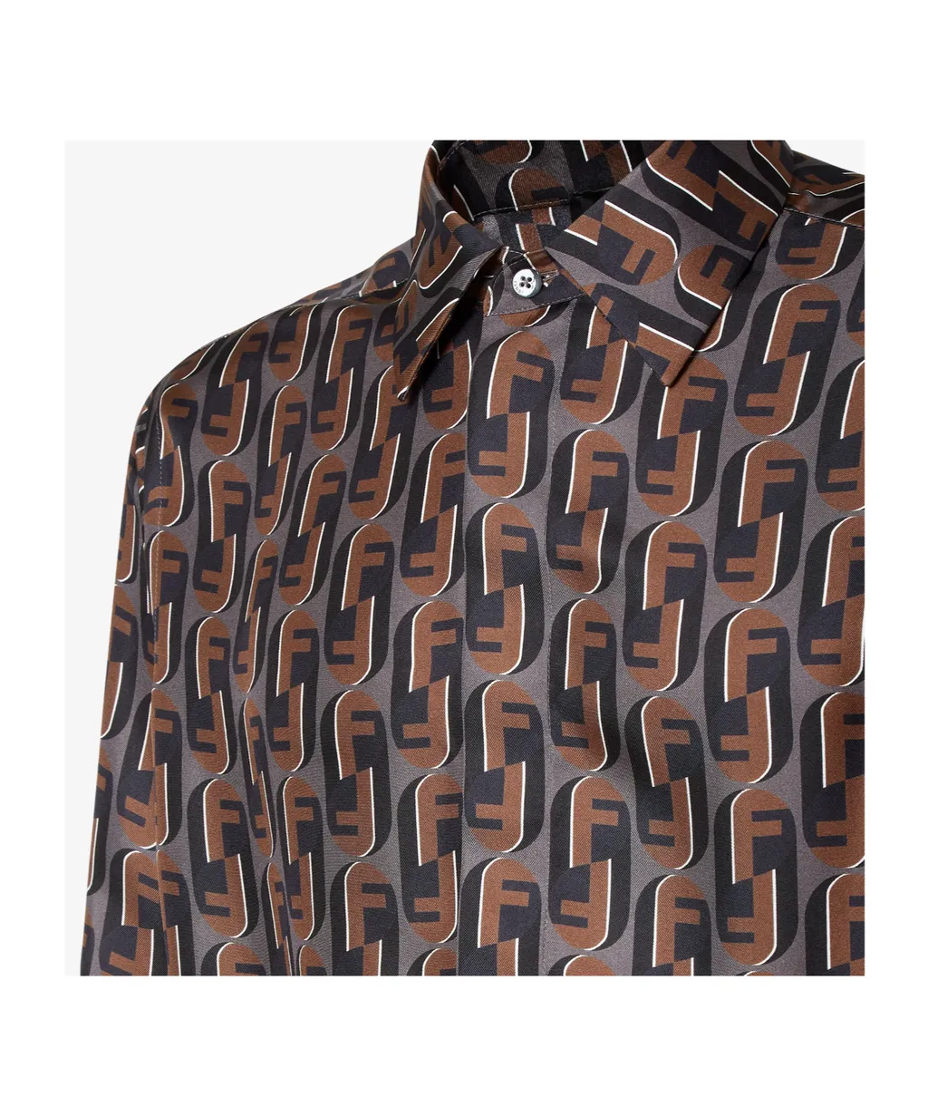 Printed Silk Shirt