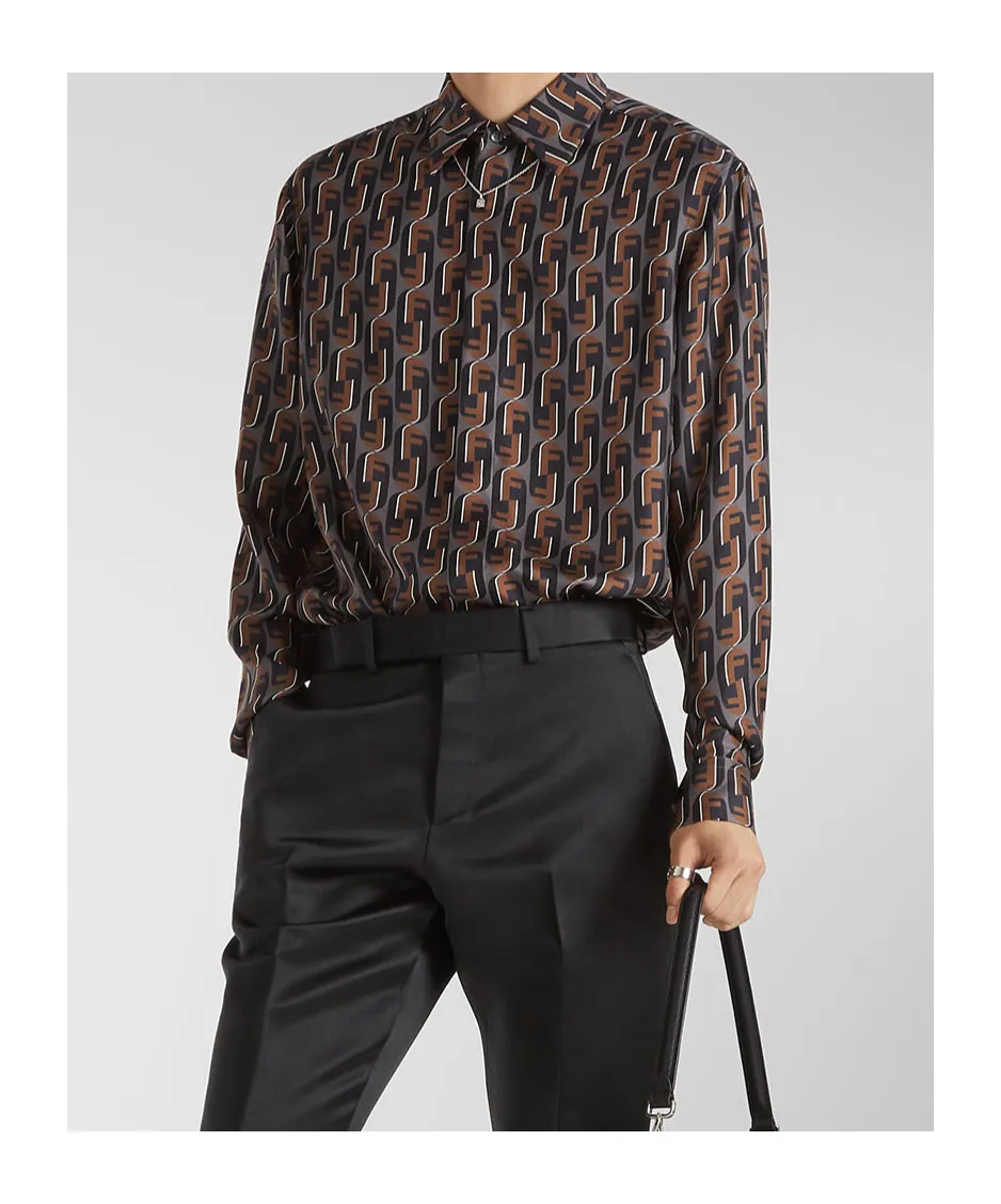 Printed Silk Shirt