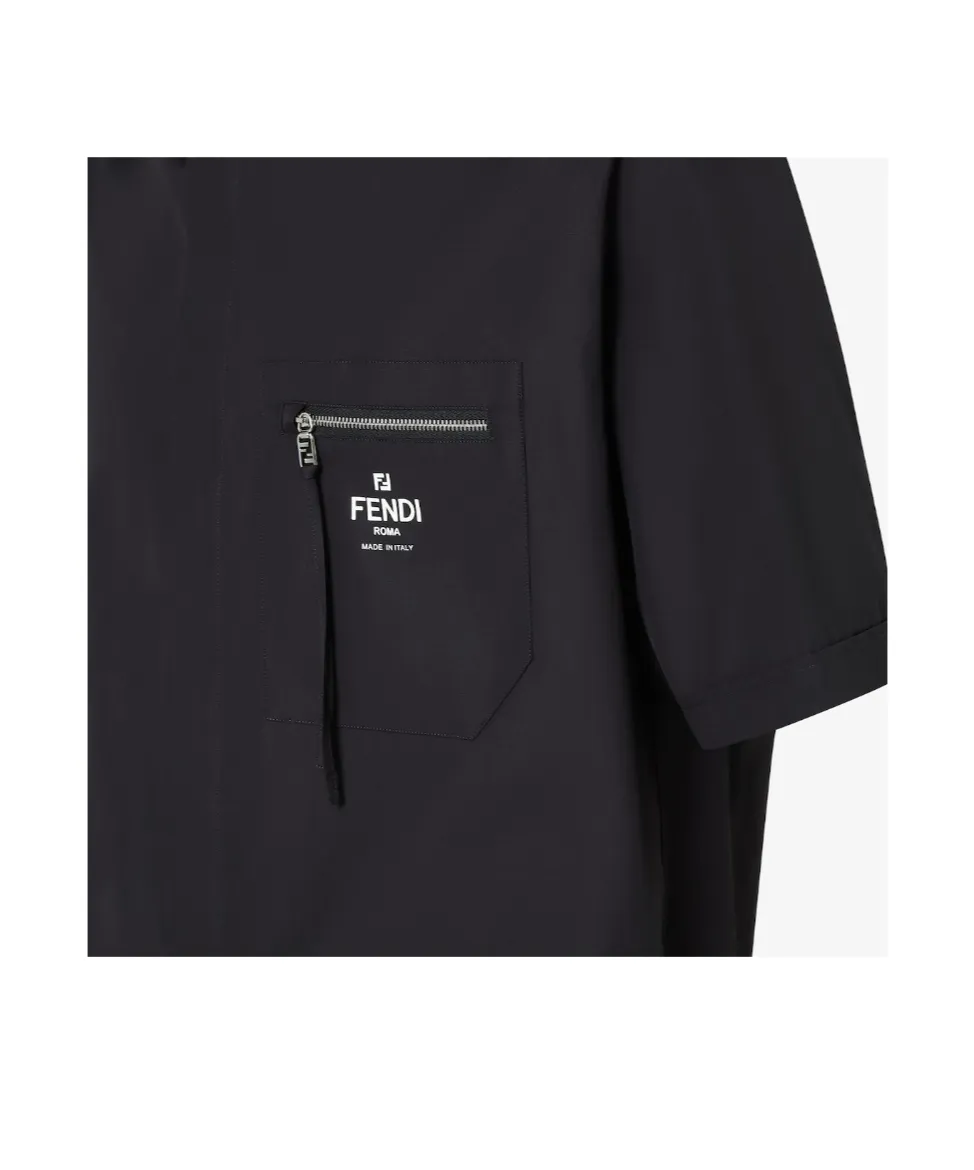 Black Cotton Shirt