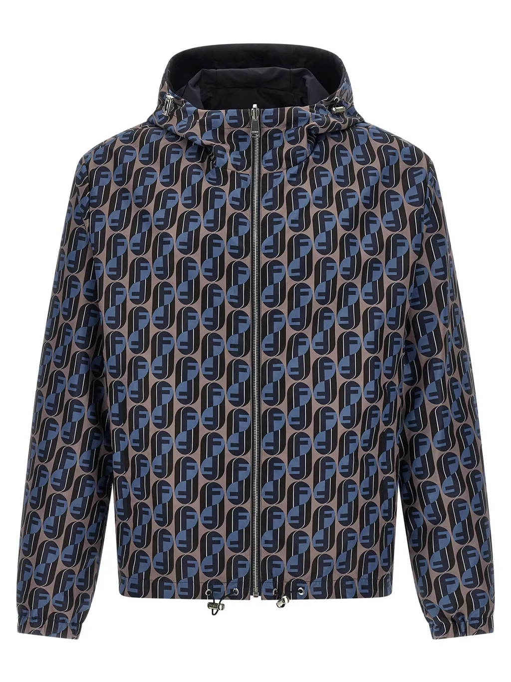 Dark Gray Nylon Jacket