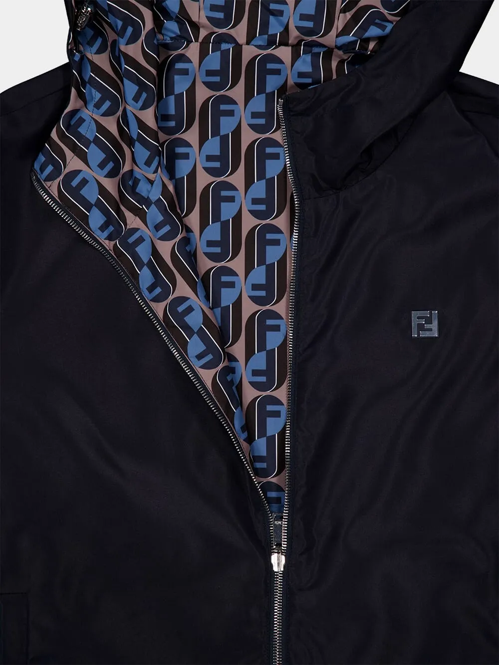 Dark Gray Nylon Jacket