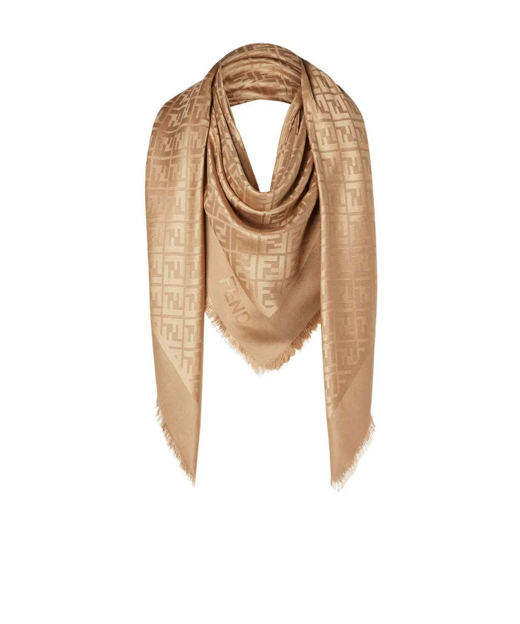 Silk And Wool Shawl