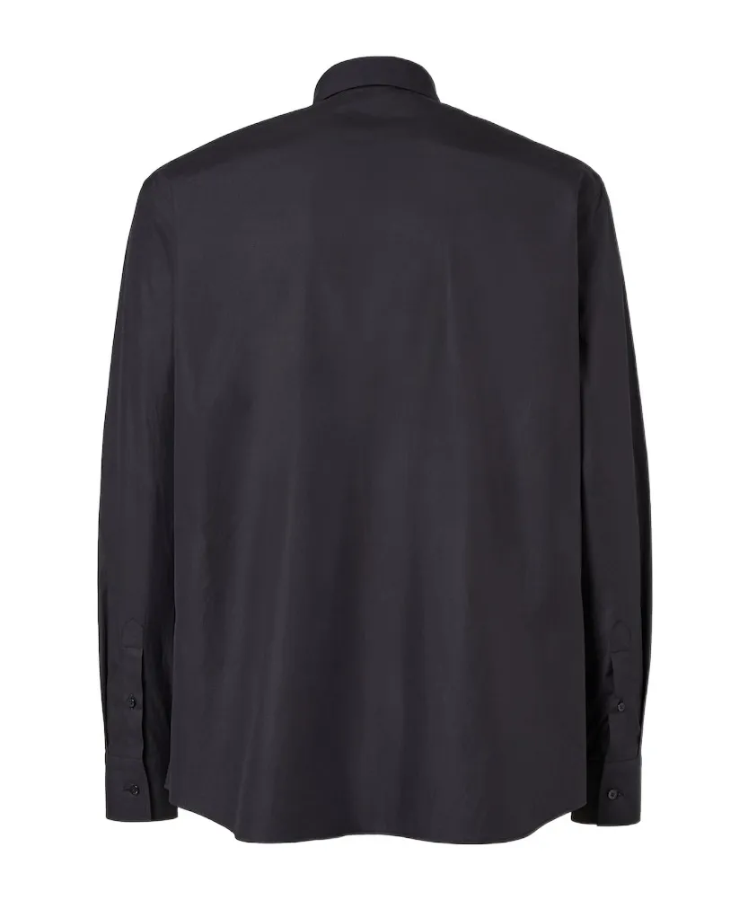 Black Cotton Shirt