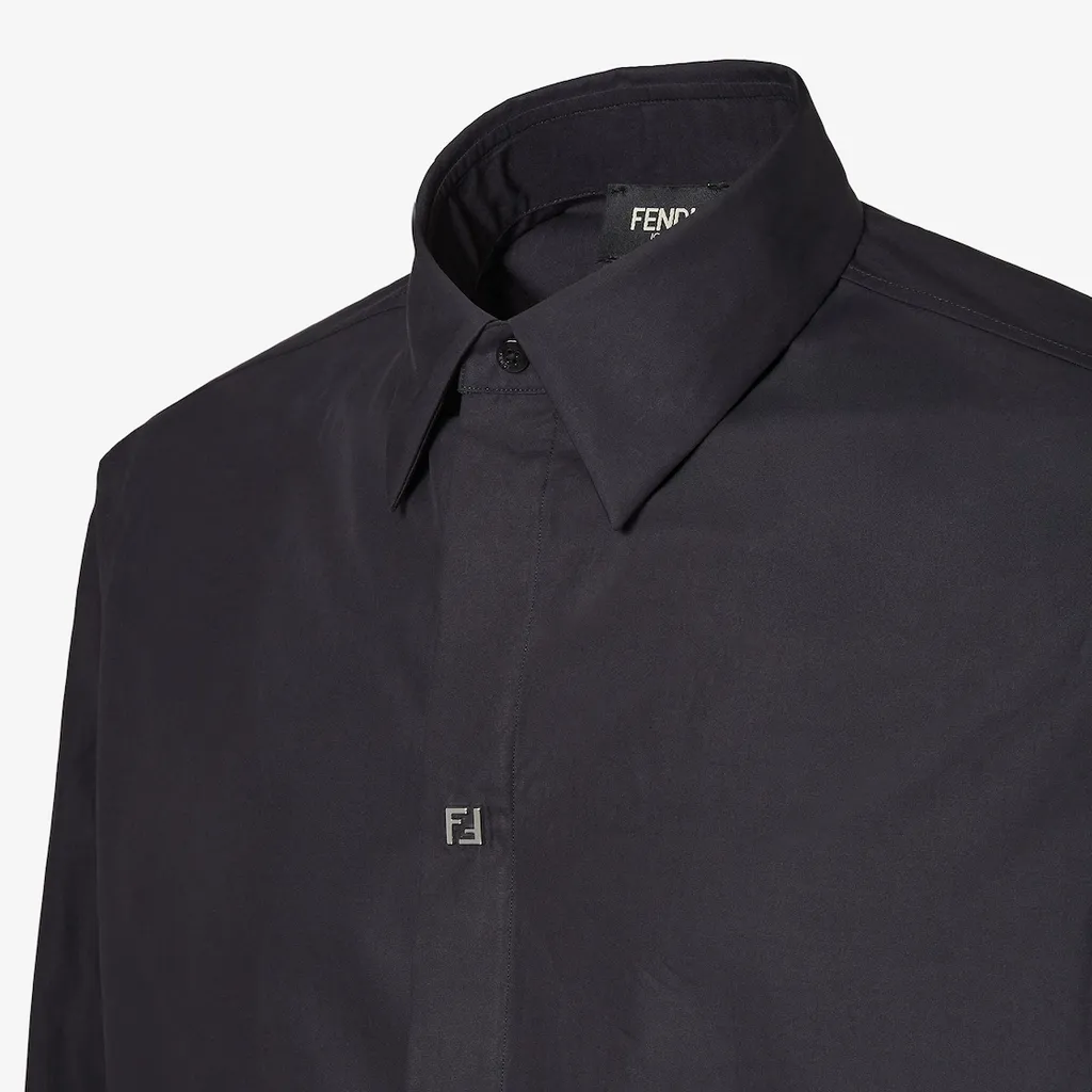 Black Cotton Shirt