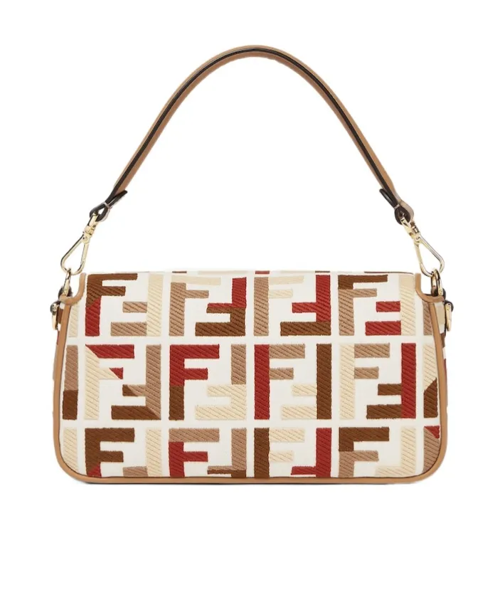 Baguette Monogrammed Shoulder Bag