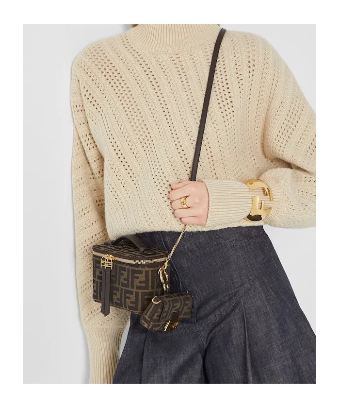 Ff Jacquard Fabric Mini-Bag