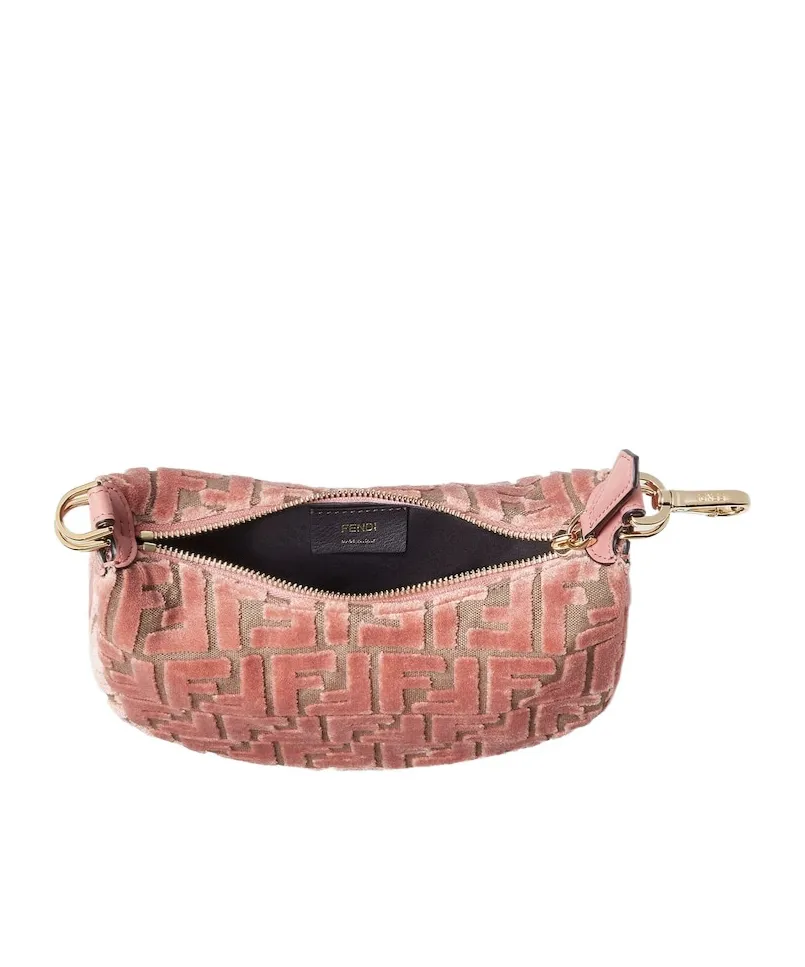 Ff Jacquard Velvet Mini-Bag