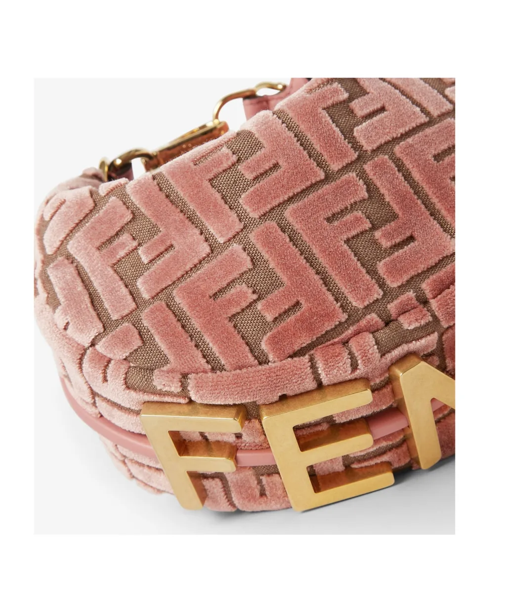 Ff Jacquard Velvet Mini-Bag