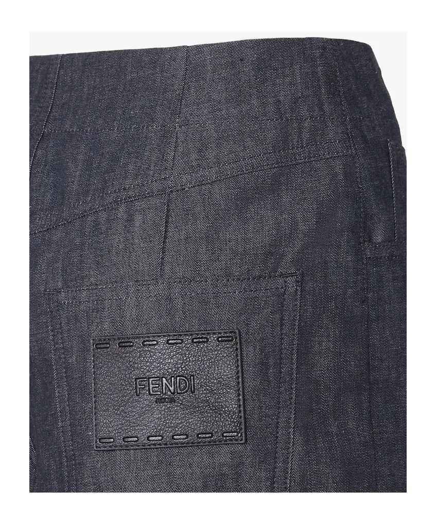 High Waist Wide-Leg Jeans
