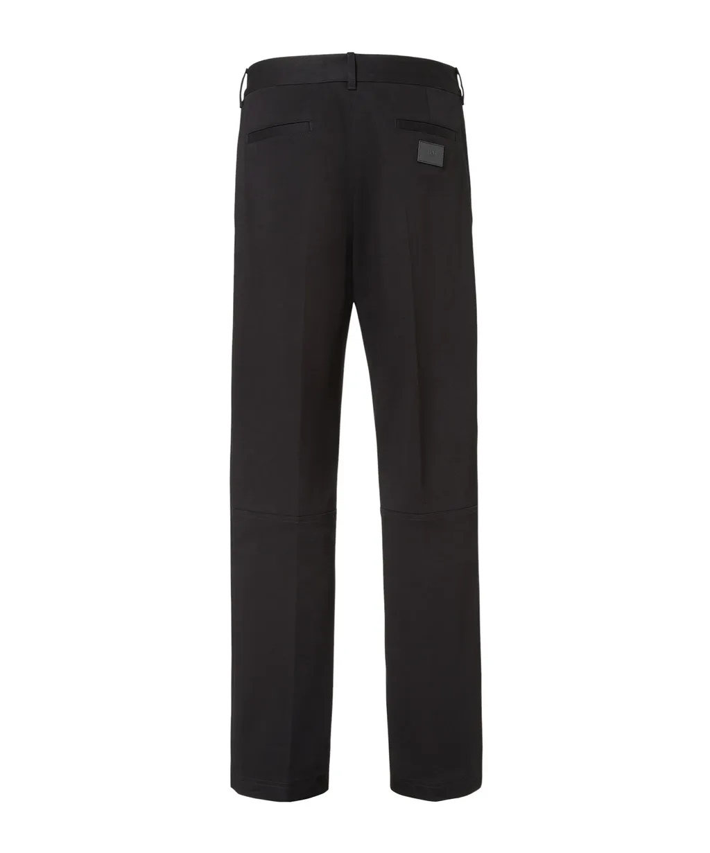 Black Gabardine Pants