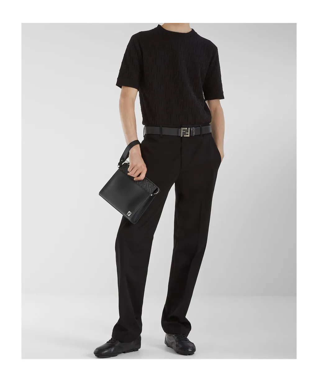 Black Gabardine Pants