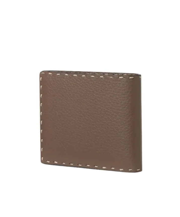 Selleria Bi-Fold Wallet With 134 Hand-Sewn Topstitches