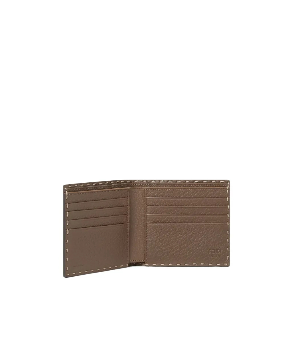 Selleria Bi-Fold Wallet With 134 Hand-Sewn Topstitches