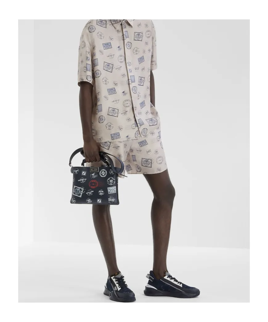 Graphic Printed Short Sleeved Shirt