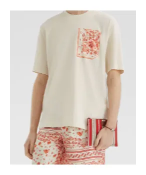Bandana Printed Crewneck T-Shirt