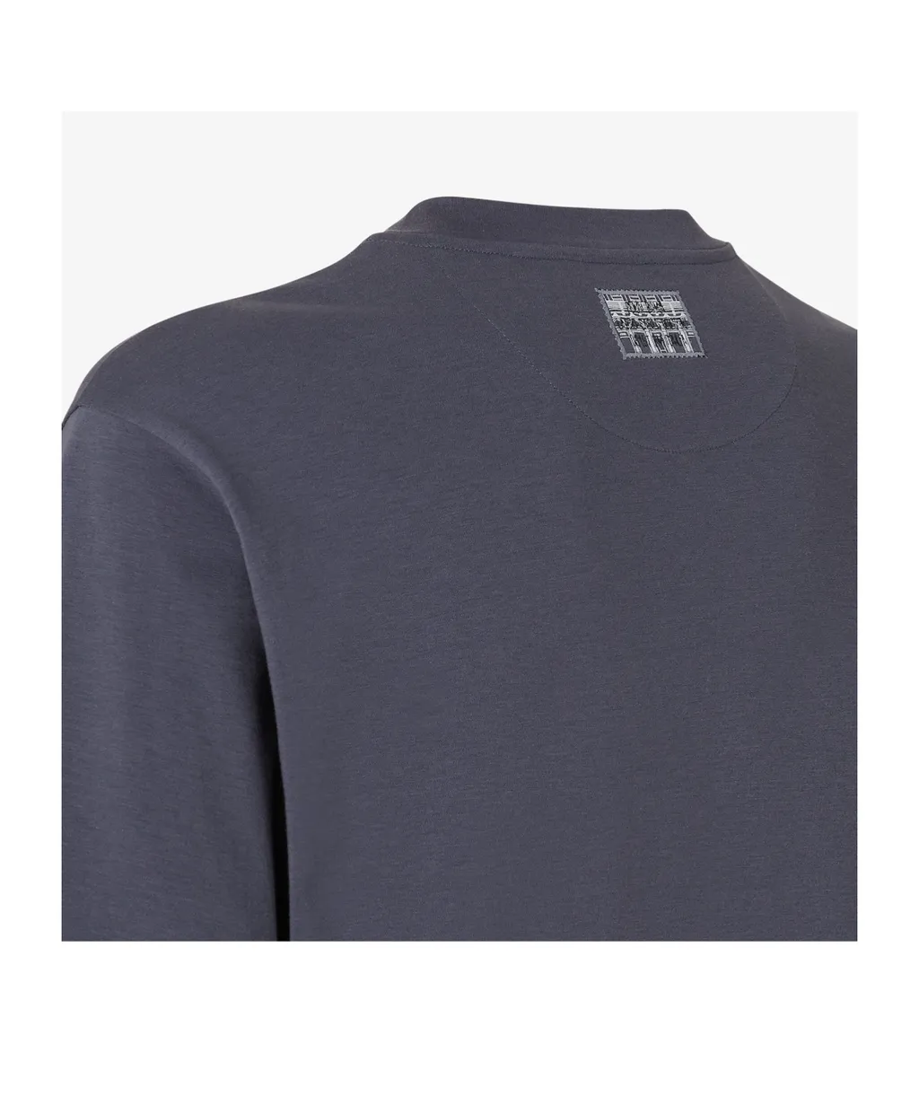 Logo Embroidered Crewneck T-Shirt