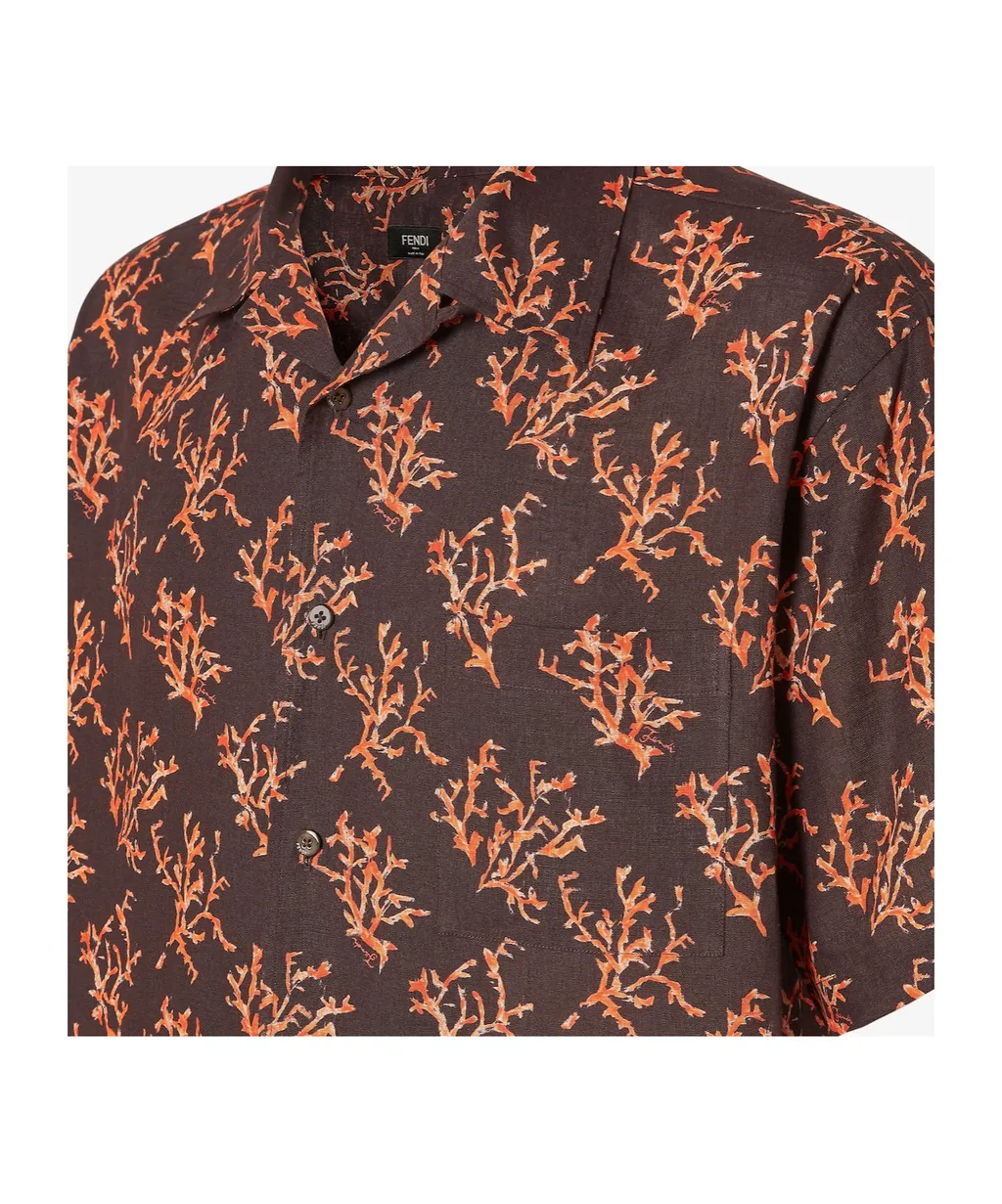 Brown Linen Shirt