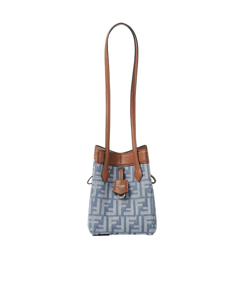 Origami Ff Jacquard Mini Tote Bag