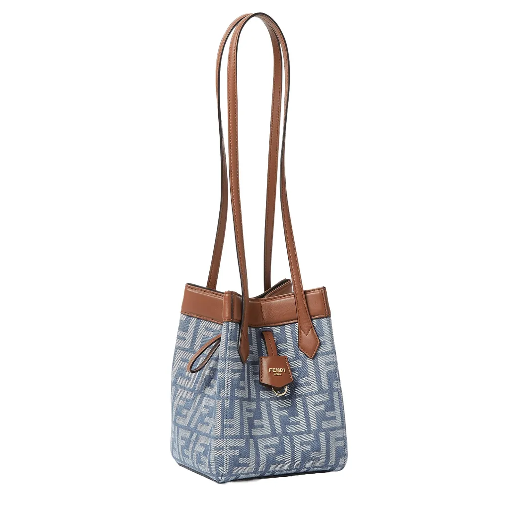 Origami Ff Jacquard Mini Tote Bag