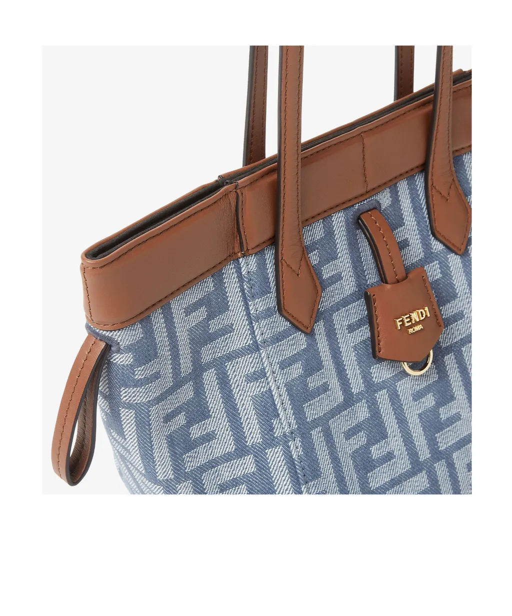 Origami Ff Jacquard Mini Tote Bag