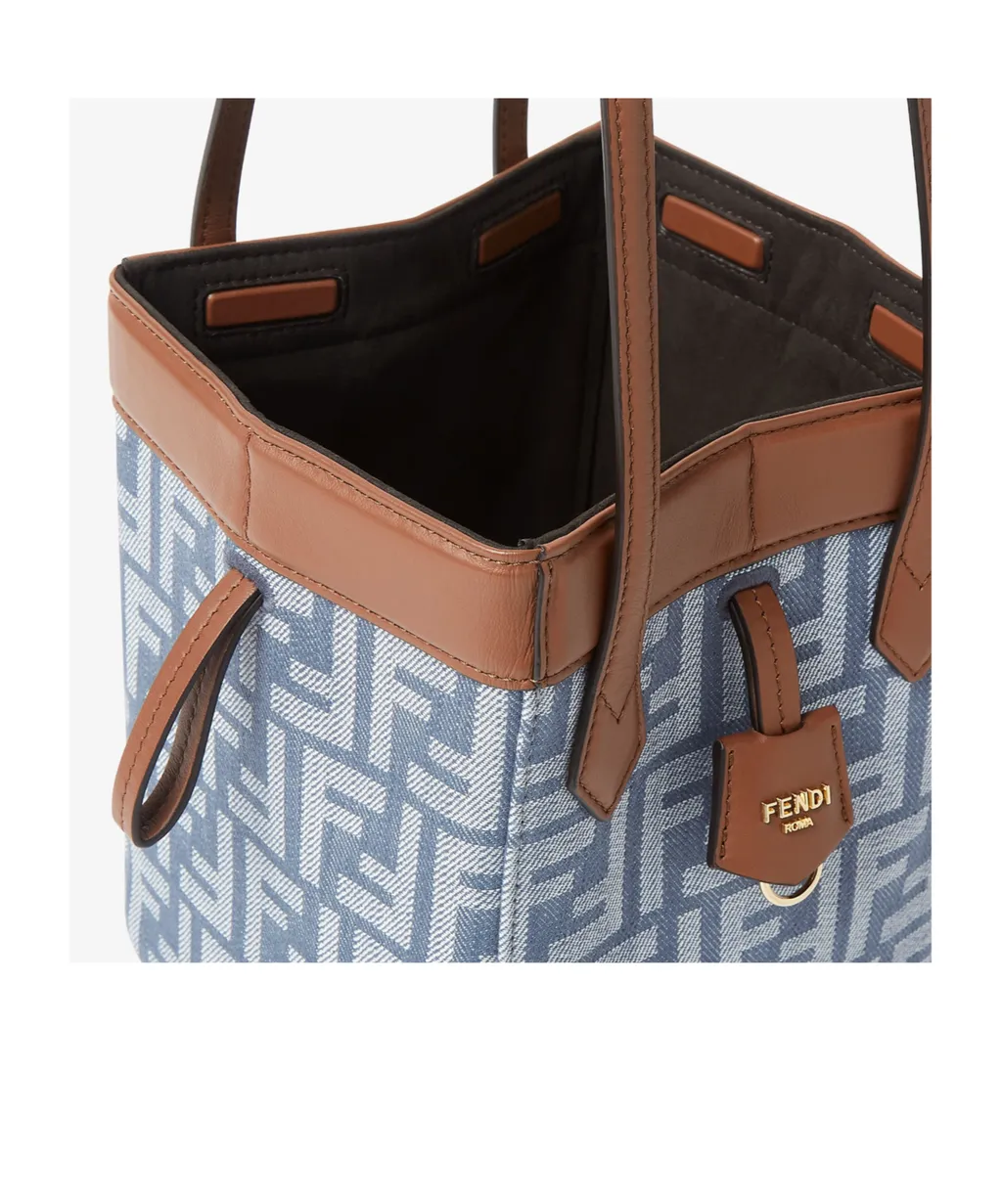 Origami Ff Jacquard Mini Tote Bag