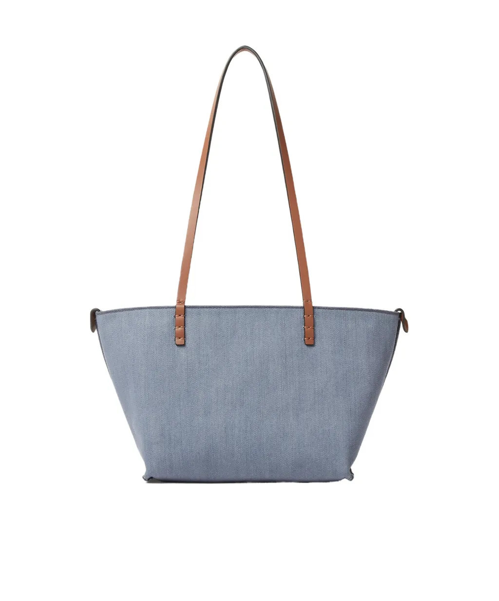 Roll Ff Jacquard Small Tote Bag