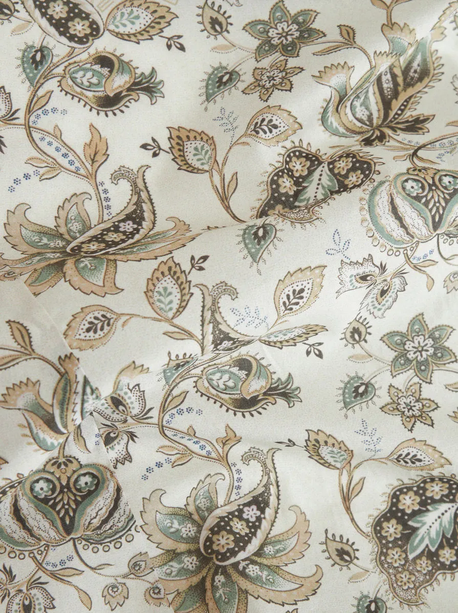 Paisley Print Cotton Shirt