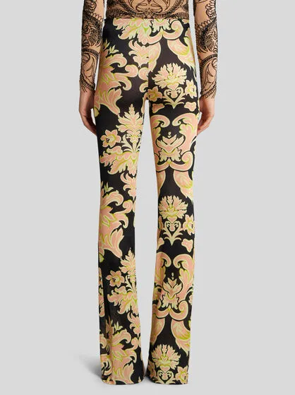 Printed Jersey Trousers