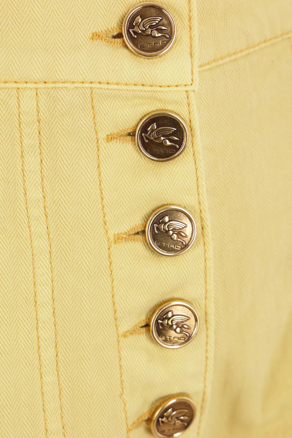 Pegaso Embroidered Flared Trousers